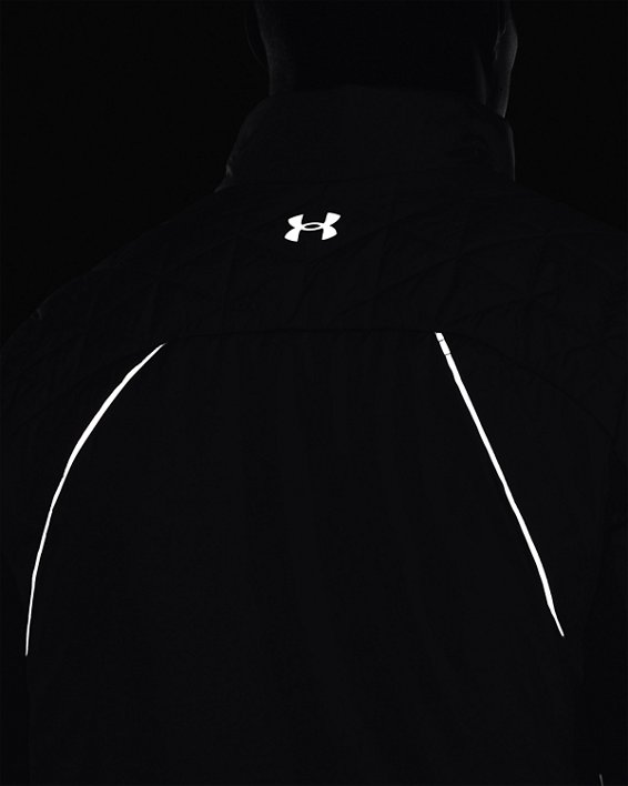 Men's UA Storm ColdGear® Reactor Golf Hybrid Jacket, Gray, pdpMainDesktop image number 4